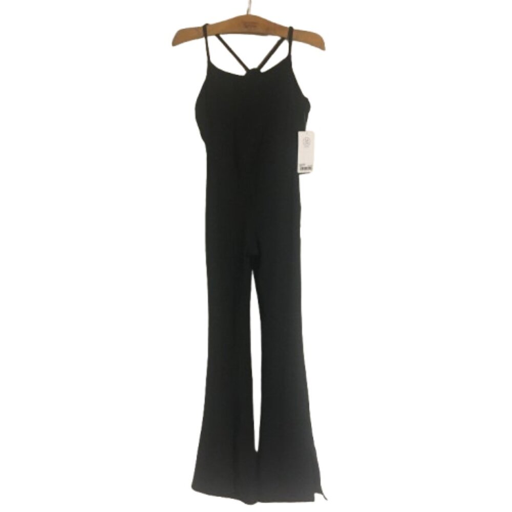SAGE Collective Athleisure Jumpsuit Black Size XSmall NWT